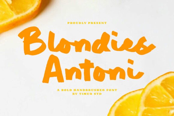Blondies Antoni: Mastering the Bold Hand-Brushed Aesthetic Without the Clutter