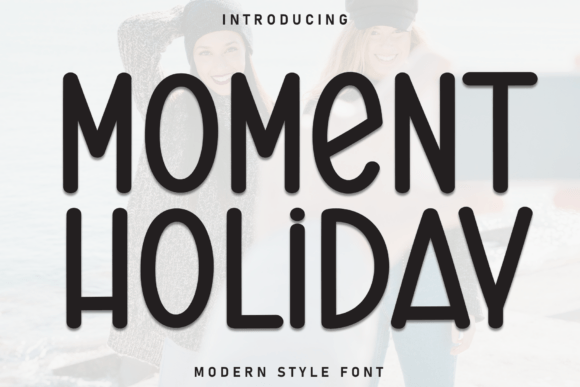 Bring Joy to Designs with Moment Holiday Font