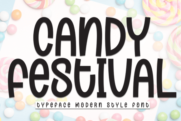 Candy Festival: A Playful Handwritten Font for Joyful Designs