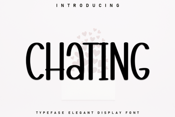 Chating: The Handwritten Marker Font for Modern Design