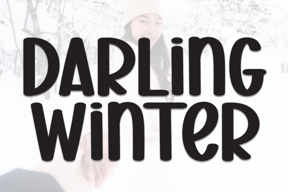 Darling Winter: Bold Script for Creative Designs