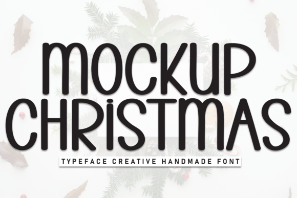 Mockup Christmas: Elevating Holiday Design with Playful Typography