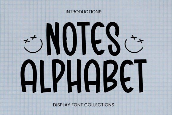Notes Alphabet: A Minimalist Handwritten Font for Clean Design