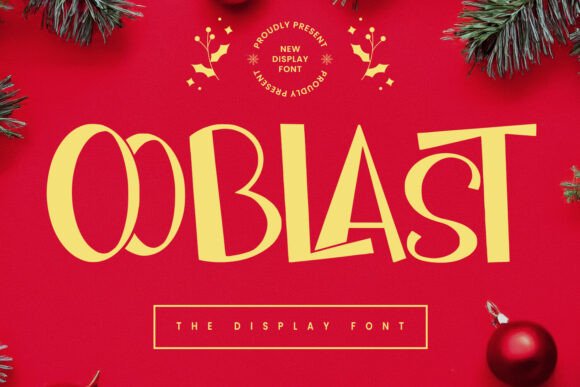 Ooblast: Infusing Joy and Quirkiness into Modern Display Typography