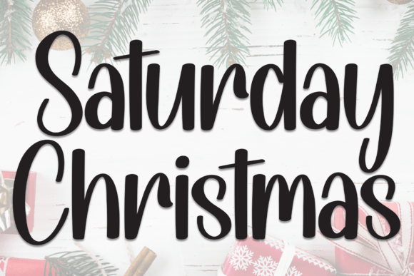 Saturday Christmas: Bringing Handwritten Warmth to Modern Design