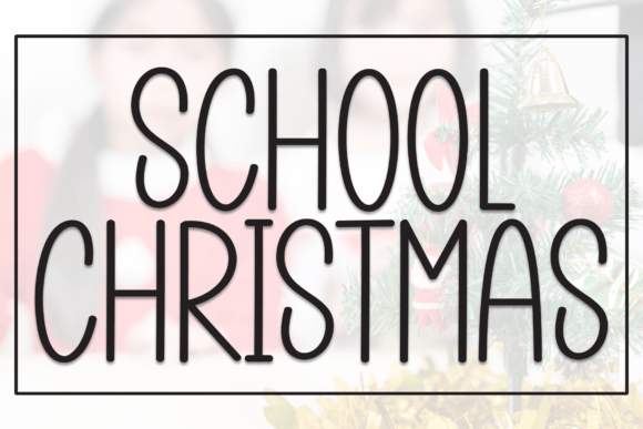 School Christmas: Bringing Handwritten Holiday Cheer to Your Designs