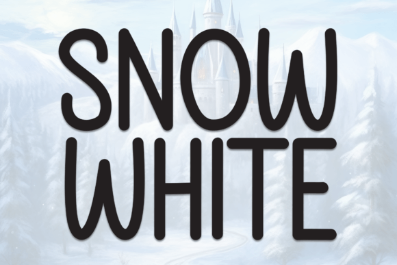 Snow White: A Practical Guide to Using This Whimsical Handwritten Font
