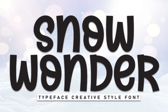 Snow Wonder: A Charming Handwritten Font