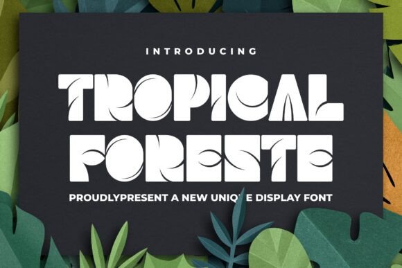 Tropical Foreste: Elevate Your Design Projects