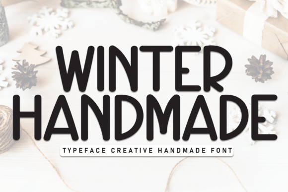 Winter Handmade: A Crisp, Friendly Display Font